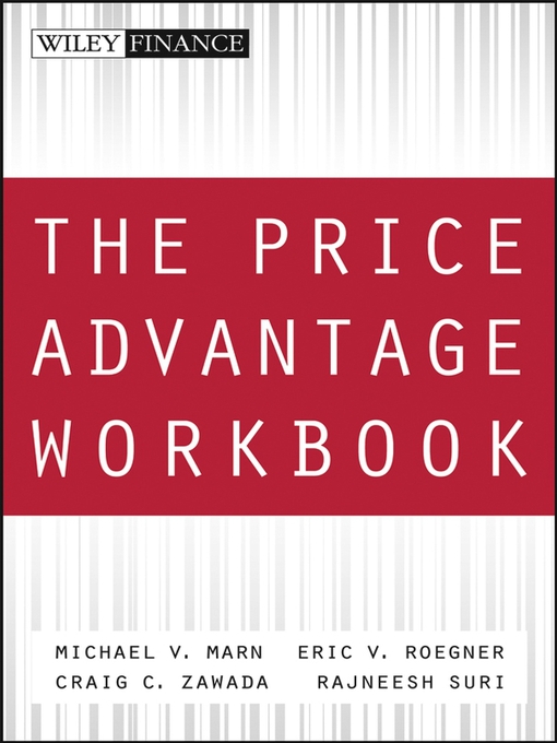 Cover image for The Price Advantage Workbook